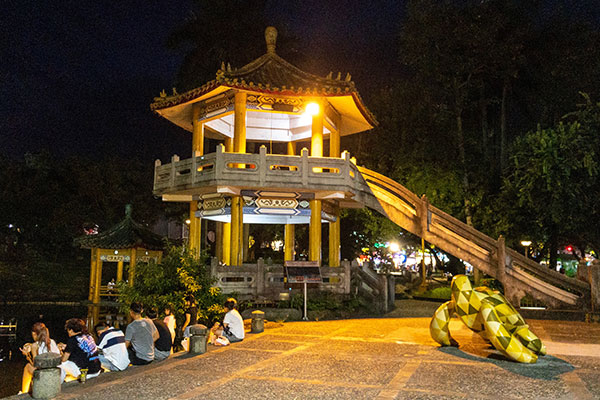中山公園｜小吃老店圍繞的圓心
