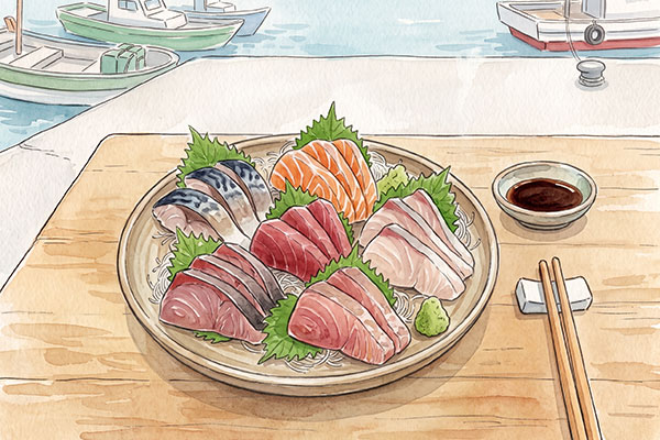 生魚片拼盤｜海產一條街