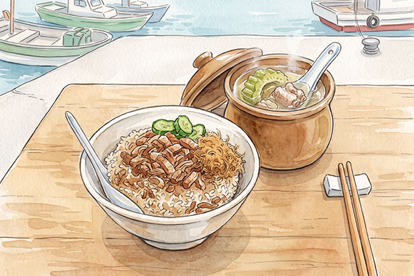 南方澳米糕｜在地老字號美食