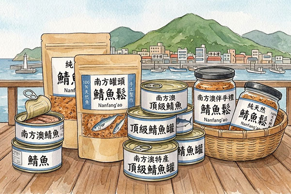 南方澳伴手禮｜鯖魚系列商品