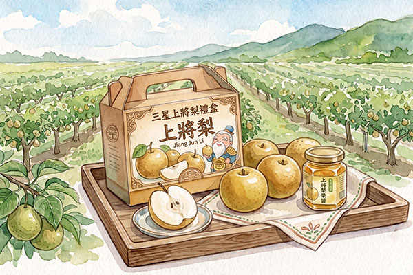 三星上將梨｜甘甜水源孕育多汁細緻果肉