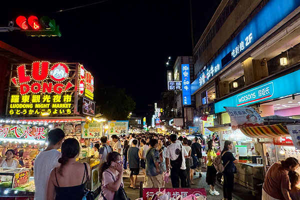 羅東夜市小吃攤位