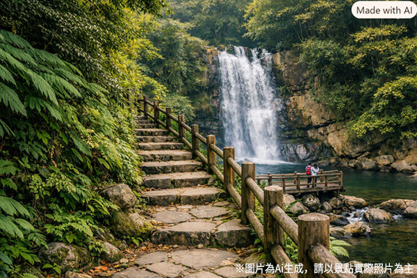月眉坑瀑布步道｜山林秘境的健行路線