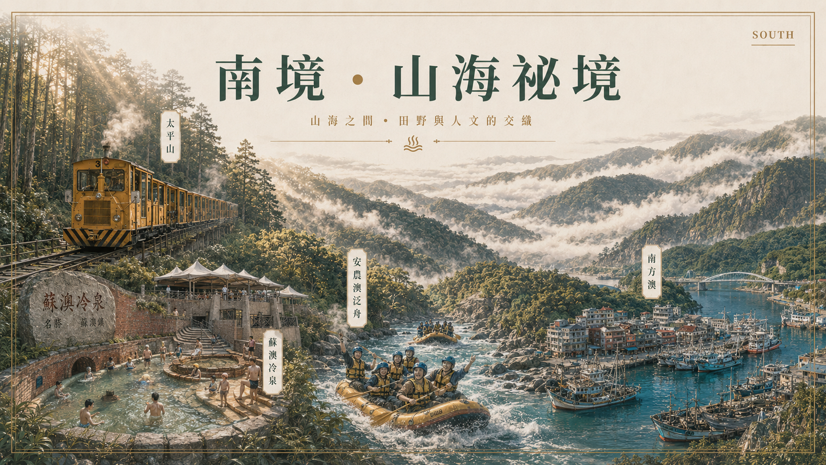 宜蘭南境・山海祕境 旅遊視覺